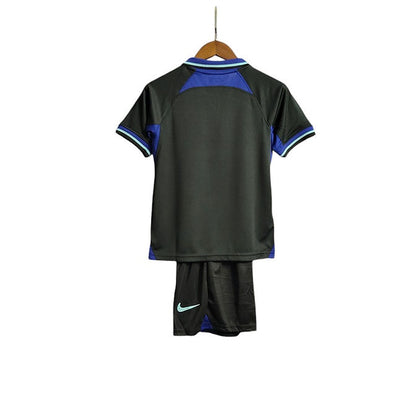 Retro Atlético Madrid Away Kids Kit 2022/2023 - Retro Shirt Stories