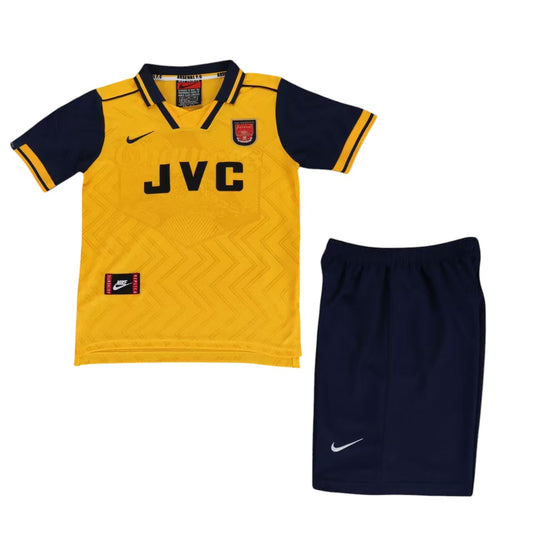 Retro Arsenal Away Kids Kit 1996/1997 - Retro Shirt Stories