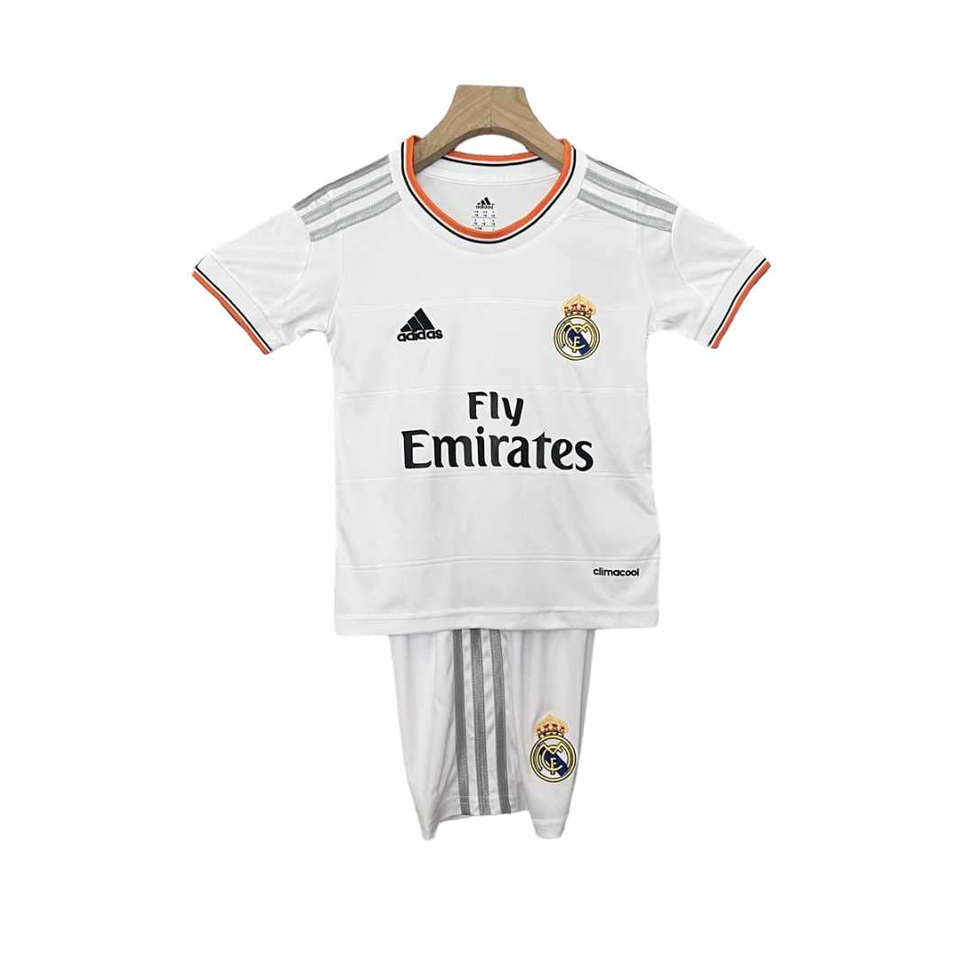 Retro Real Madrid Home Kids Kit 2013/2014 - Retro Shirt Stories