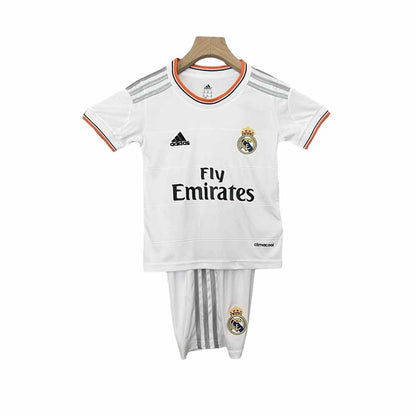 Retro Real Madrid Home Kids Kit 2013/2014 - Retro Shirt Stories