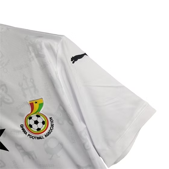 Ghana Home Shirt 2024 - Retro Shirt Stories