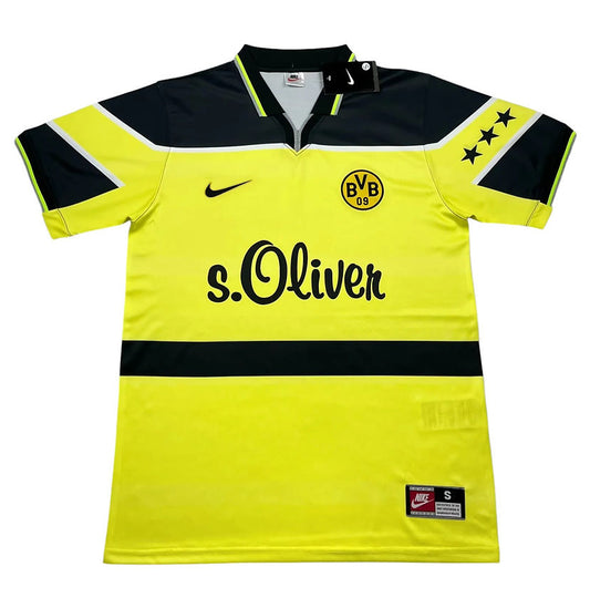 Retro Borussia Dortmund Home Shirt 1997/1998 - Retro Shirt Stories