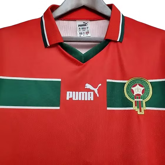 Retro Morocco Home Shirt 1998 - Retro Shirt Stories