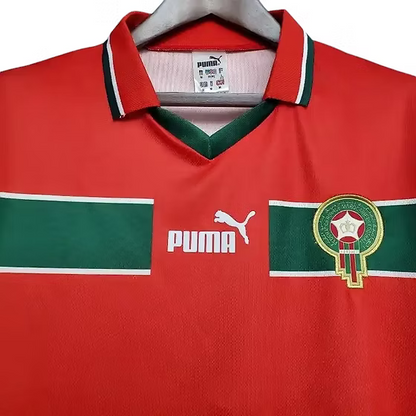 Retro Morocco Home Shirt 1998 - Retro Shirt Stories