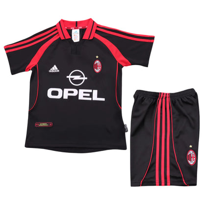 Retro AC Milan Away Kids Kit 2000/2001 - Retro Shirt Stories