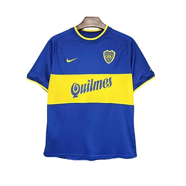 Retro Boca Juniors Home Shirt 2000/2001 - Retro Shirt Stories