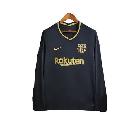 Retro Barcelona LS Away Shirt 2020/2021 - Retro Shirt Stories