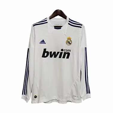Retro Real Madrid LS Home Shirt 2010/2011 - Retro Shirt Stories