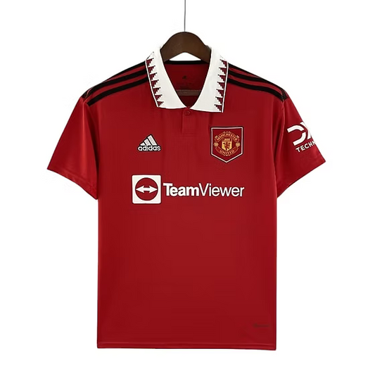 Manchester United Home Shirt 2022/2023 - Retro Shirt Stories