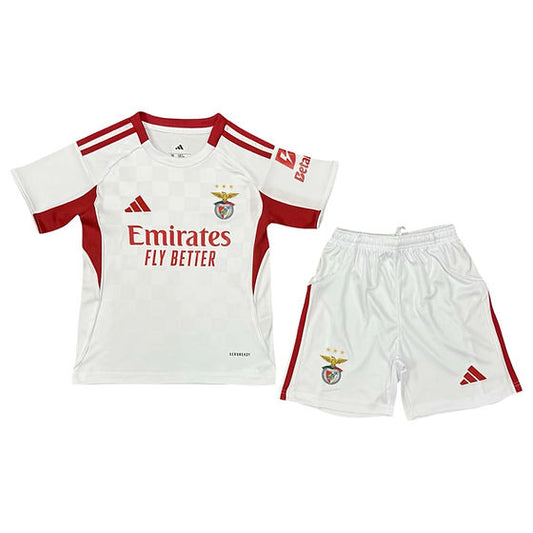 Benfica Away Kids Kit 2025/2026 - Retro Shirt Stories