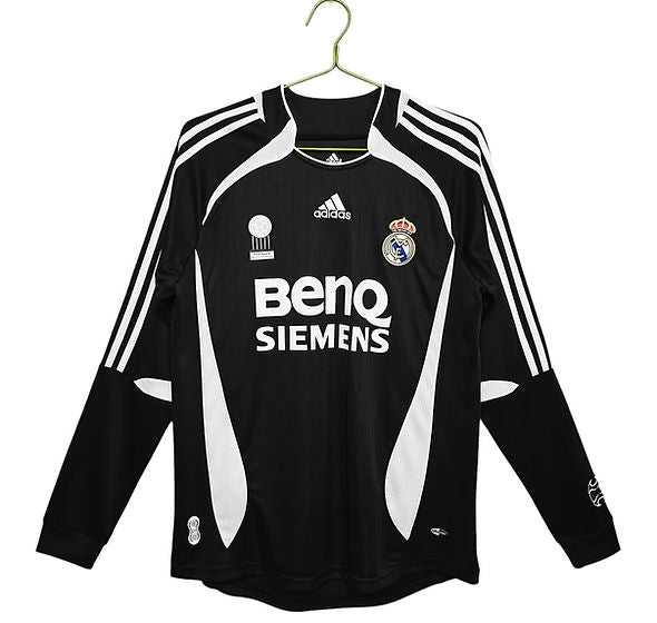 Retro Real Madrid LS Away Shirt 2006/2007 - Time Warp Kits
