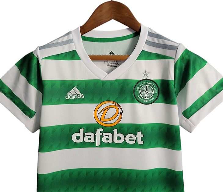 Celtic Home Kids Kit 2022/2023 - Retro Shirt Stories