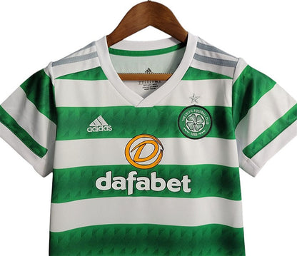 Celtic Home Kids Kit 2022/2023 - Retro Shirt Stories