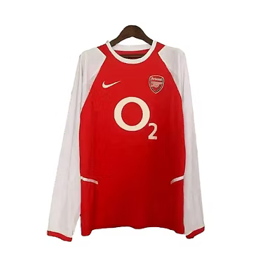 Retro Arsenal Home LS Shirt 2002/2004 - Time Warp Kits