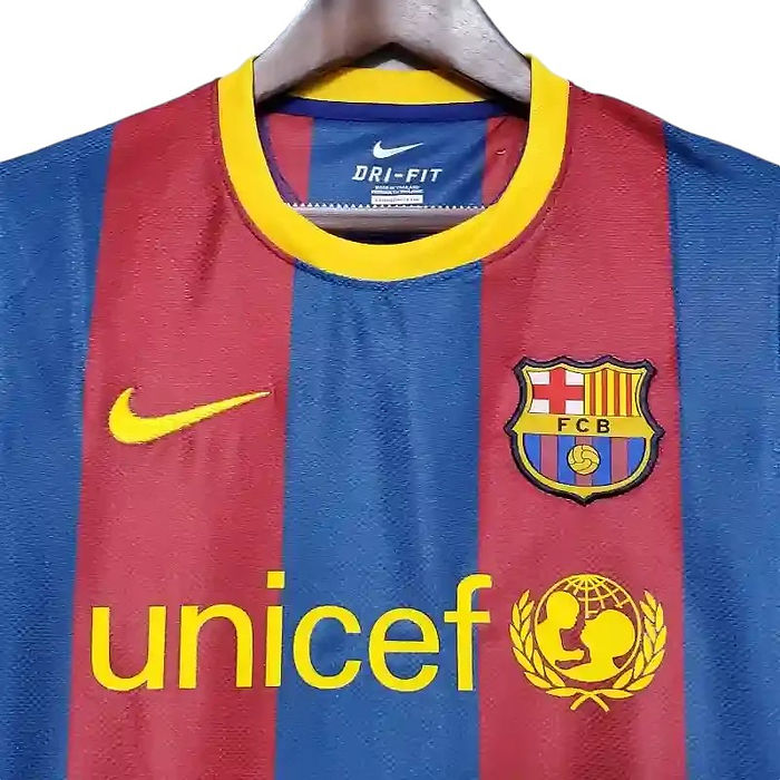 Retro Barcelona Home Shirt 2010/2011 - Retro Shirt Stories