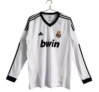 Retro Real Madrid LS Home Shirt 2012/2013 - Retro Shirt Stories