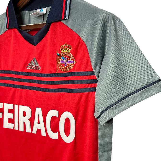 Retro Deportivo La Coruna Away Shirt 1999/2000 - Retro Shirt Stories