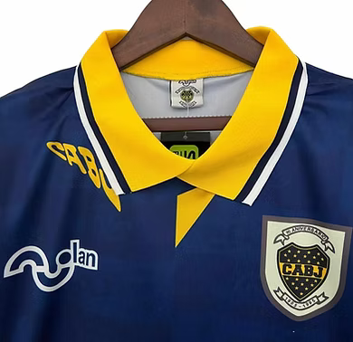 Retro Boca Juniors Home Shirt 1995/1996 - Retro Shirt Stories