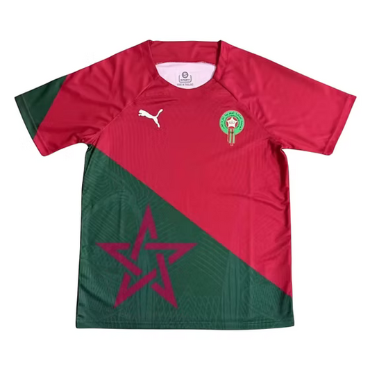 Morocco Home Shirt 2025 - Retro Shirt Stories