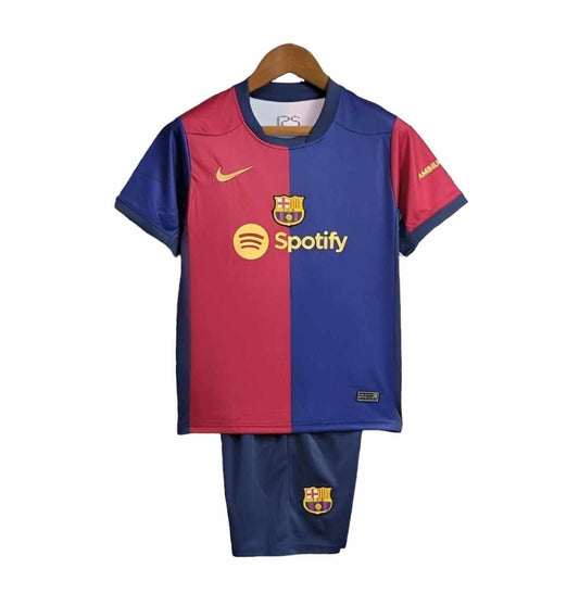Barcelona Home Kids Kit 2024/2025 - Retro Shirt Stories