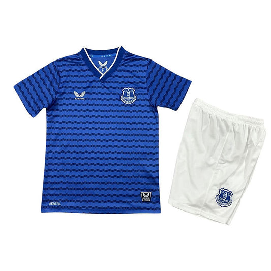 Everton Home Kids Kit 2025/2026 - Retro Shirt Stories