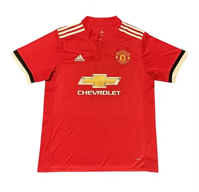 Manchester United Home Shirt 2017/2018 - Retro Shirt Stories