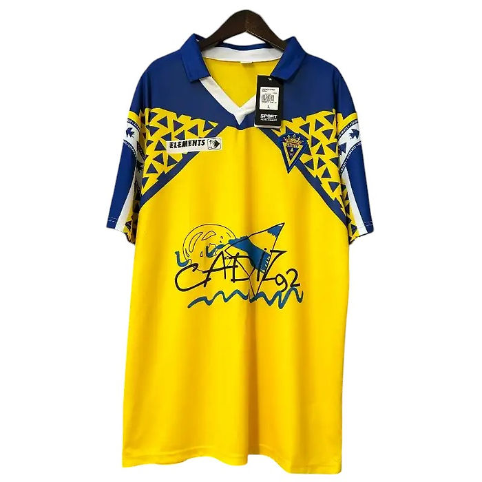 Retro Cadiz Home Shirt 1991/1992 - Retro Shirt Stories