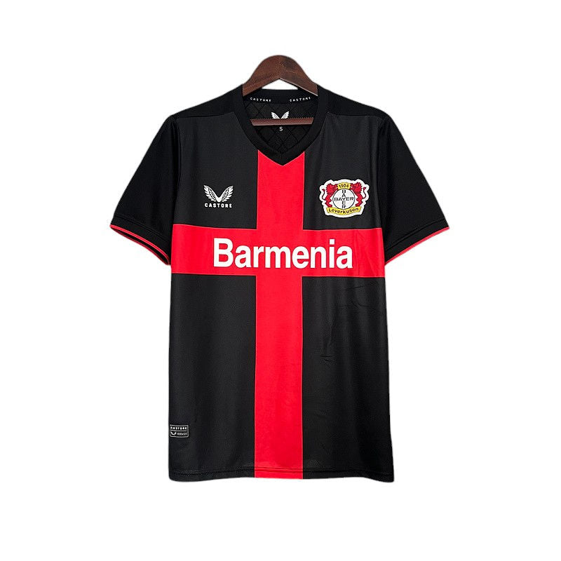 Bayer Leverkusen Home Shirt 2023/2024 - Retro Shirt Stories