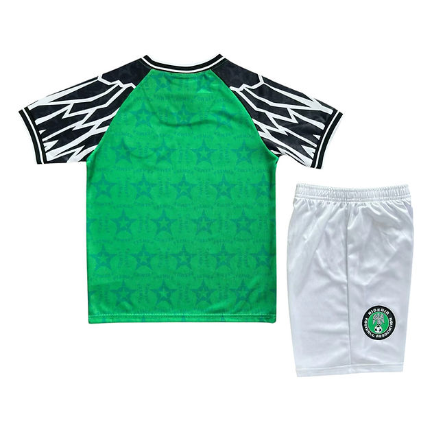 Nigeria Home Kids Kit 1994/1995 - Retro Shirt Stories