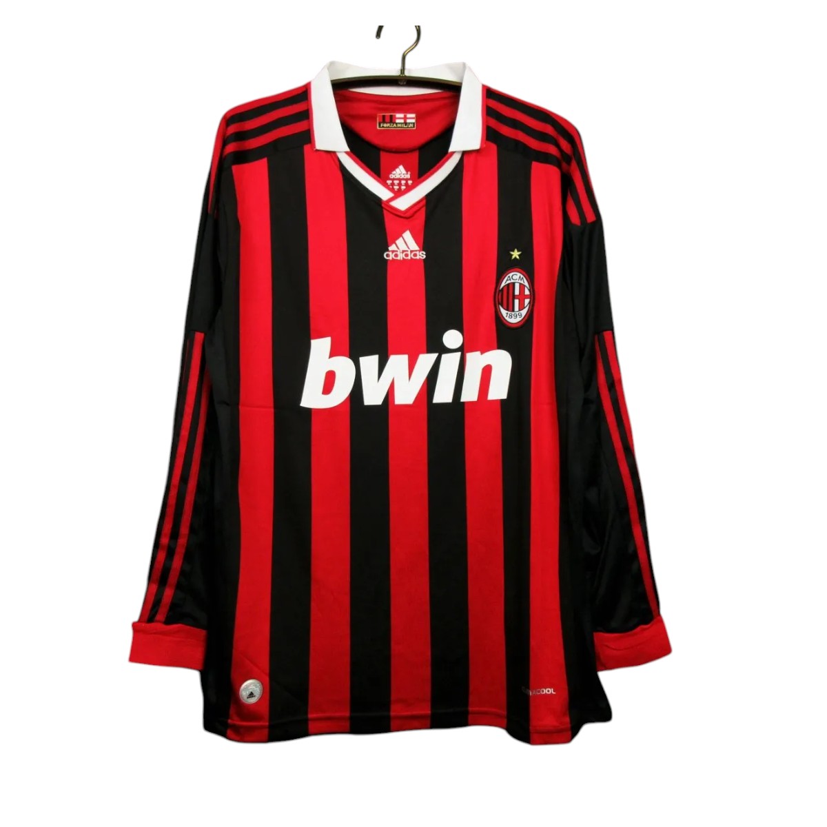 Retro AC Milan LS Home Shirt 2009/2010 - Retro Shirt Stories