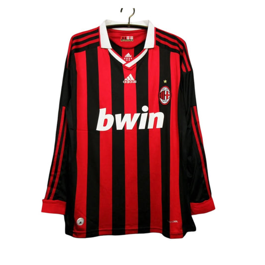 Retro AC Milan LS Home Shirt 2009/2010 - Retro Shirt Stories