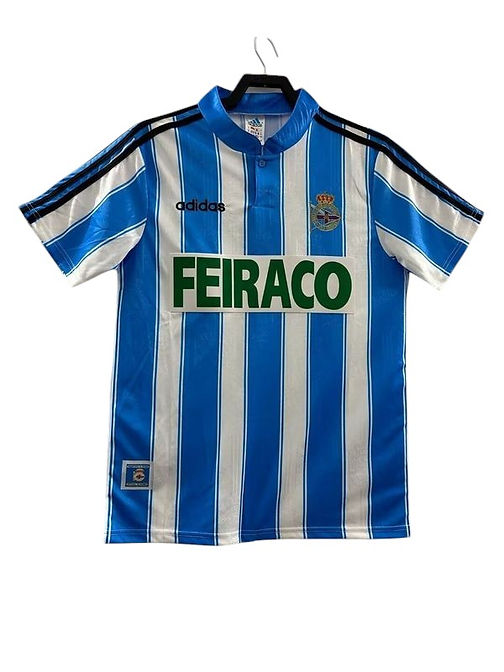 Retro Deportivo La Coruna Home Shirt 1997/1998 - Retro Shirt Stories