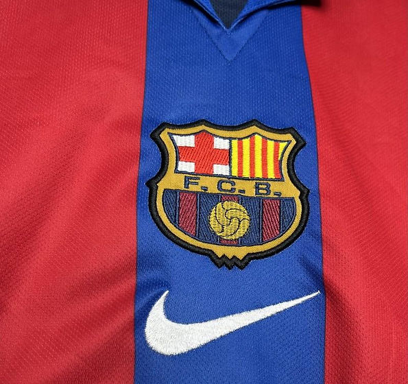 Retro Barcelona Home Shirt 2001/2002 - Retro Shirt Stories