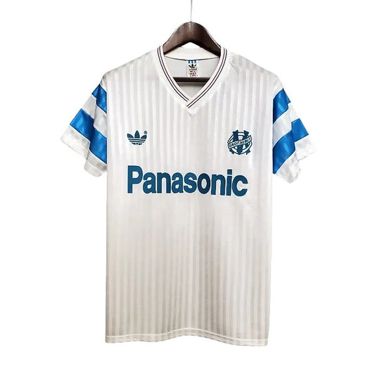 Retro Marseille Home Shirt 1990/1991 - Retro Shirt Stories