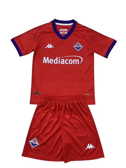 Fiorentina 3rd Kids Kit 2024/2025 - Retro Shirt Stories