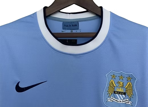 Retro Manchester City Home Shirt 2013/2014 - Retro Shirt Stories