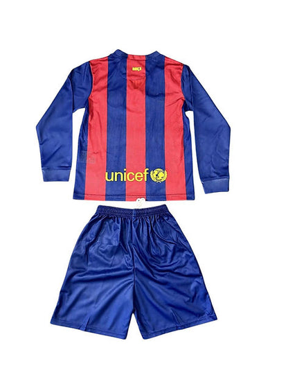Retro Barcelona LS Home Kids Kit 2014/2015 - Retro Shirt Stories