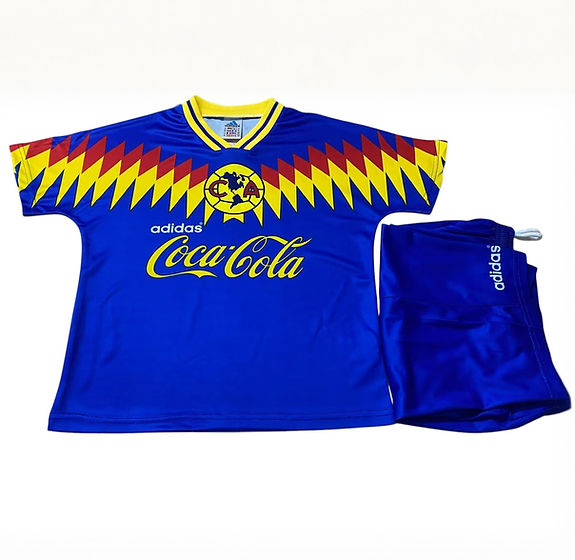 Retro Club América Away Kids Kit 1995/1996 - Retro Shirt Stories