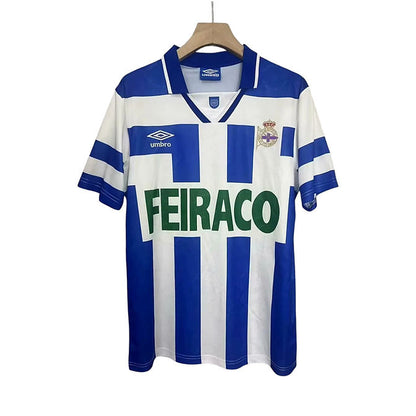 Retro Deportivo La Coruna Home Shirt 1994/1995 - Retro Shirt Stories