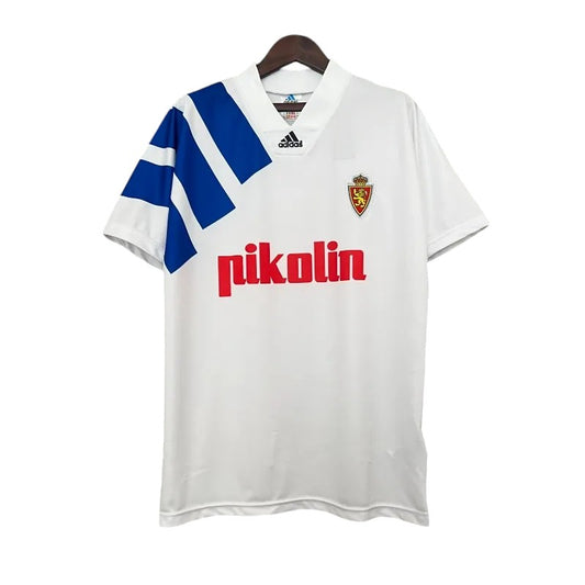 Retro Real Zaragoza Home Shirt 1992/1993 - Retro Shirt Stories
