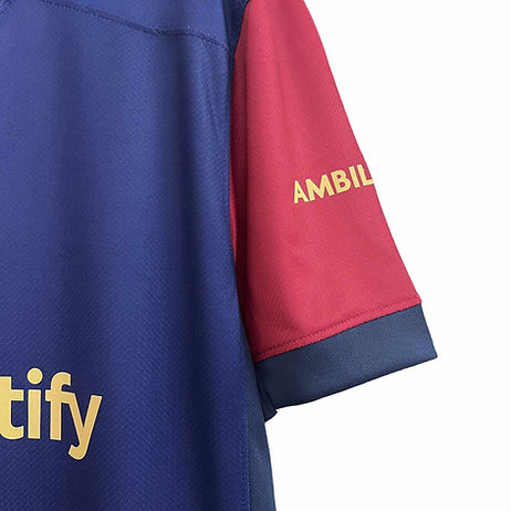 Barcelona Home Shirt 2024/2025 - Retro Shirt Stories