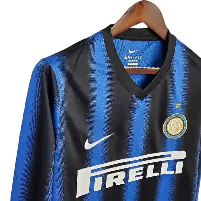 Retro Inter Milan LS Home Shirt 2010/2011 - Retro Shirt Stories
