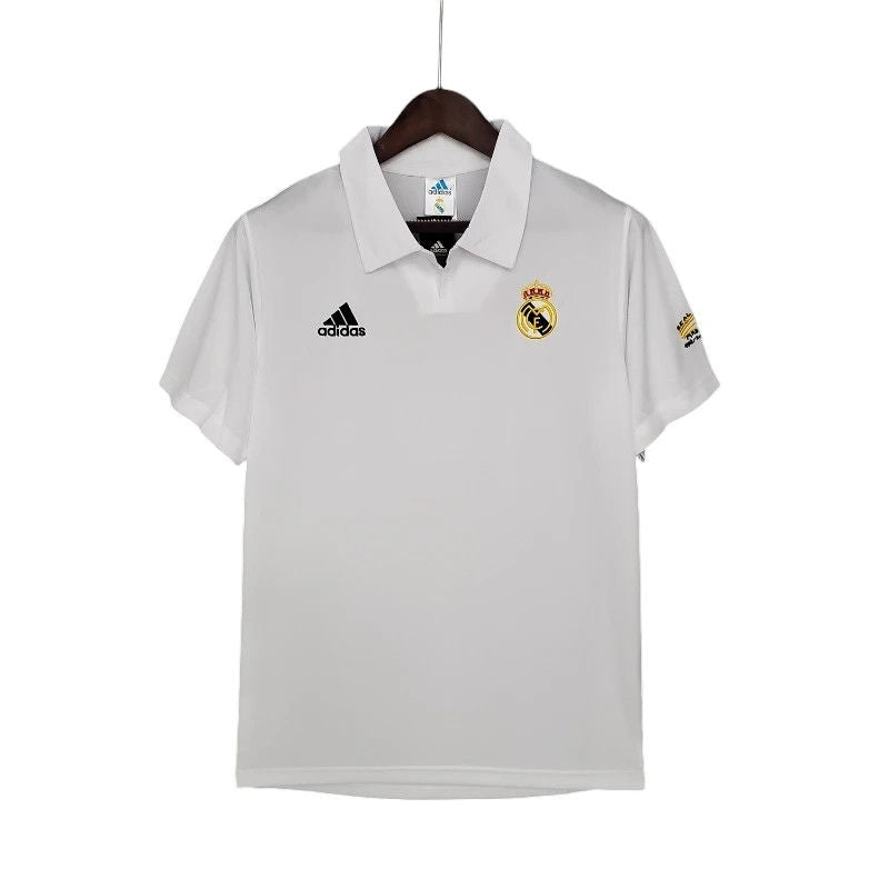 Retro Real Madrid CL Home Shirt 2001/2002 - Time Warp Kits