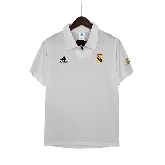 Retro Real Madrid CL Home Shirt 2001/2002 - Time Warp Kits