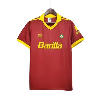 Retro Roma Home Shirt 1991/1992 - Retro Shirt Stories