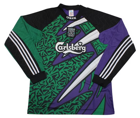 Retro Liverpool GK Shirt 1995/1996 - Retro Shirt Stories