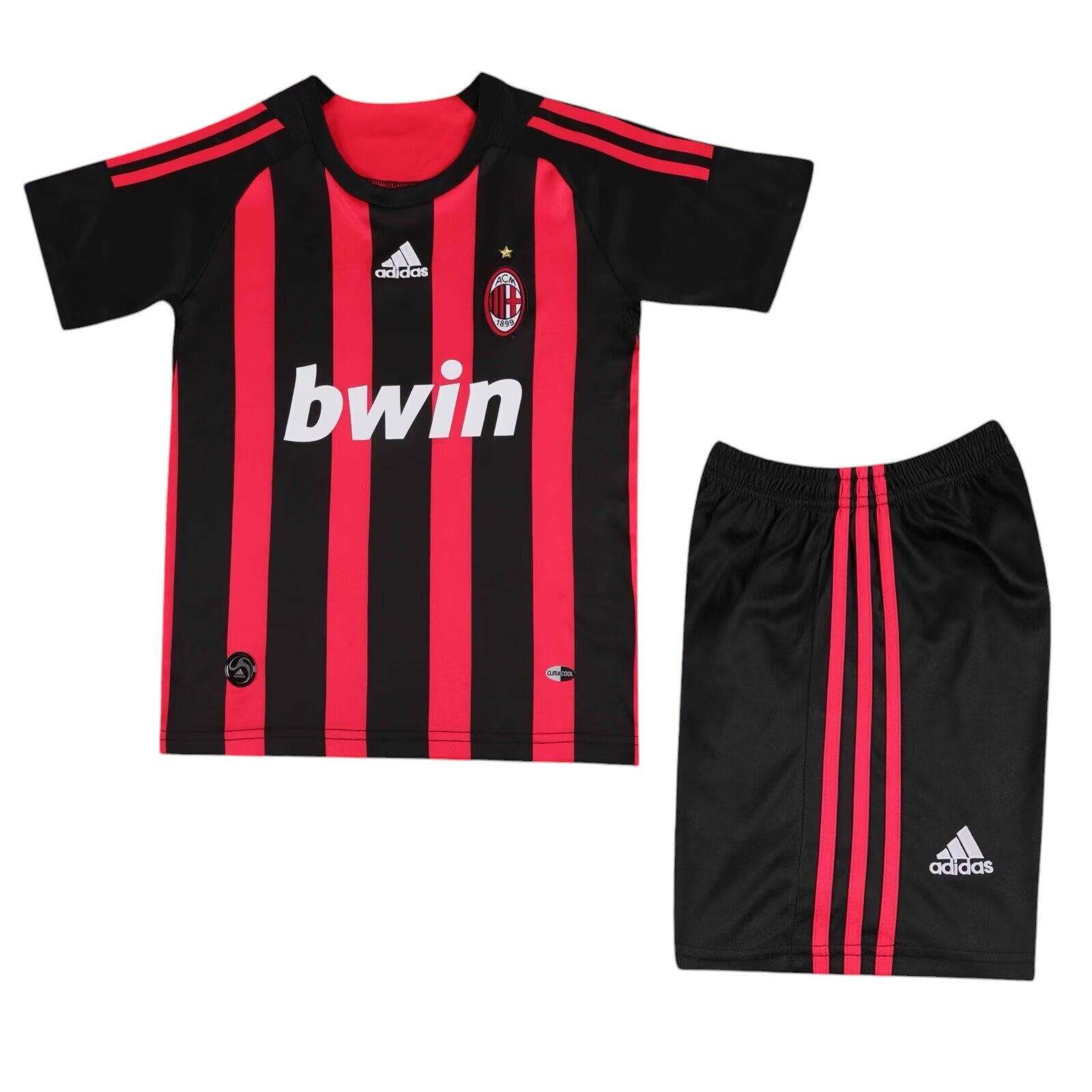 Retro AC Milan Home Kids Kit 2008/2009 - Retro Shirt Stories