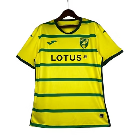 Norwich City Home Shirt 2023/2024 - Retro Shirt Stories