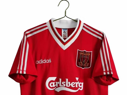 Liverpool Home Shirt 1995/1996 - Retro Shirt Stories