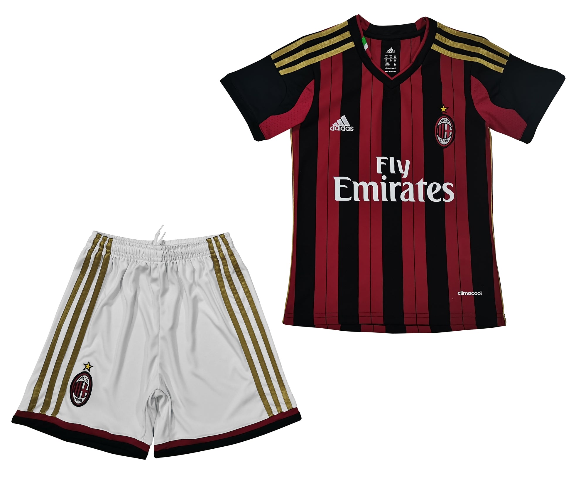 Retro AC Milan Home Kids Kit 2013/2014 - Retro Shirt Stories